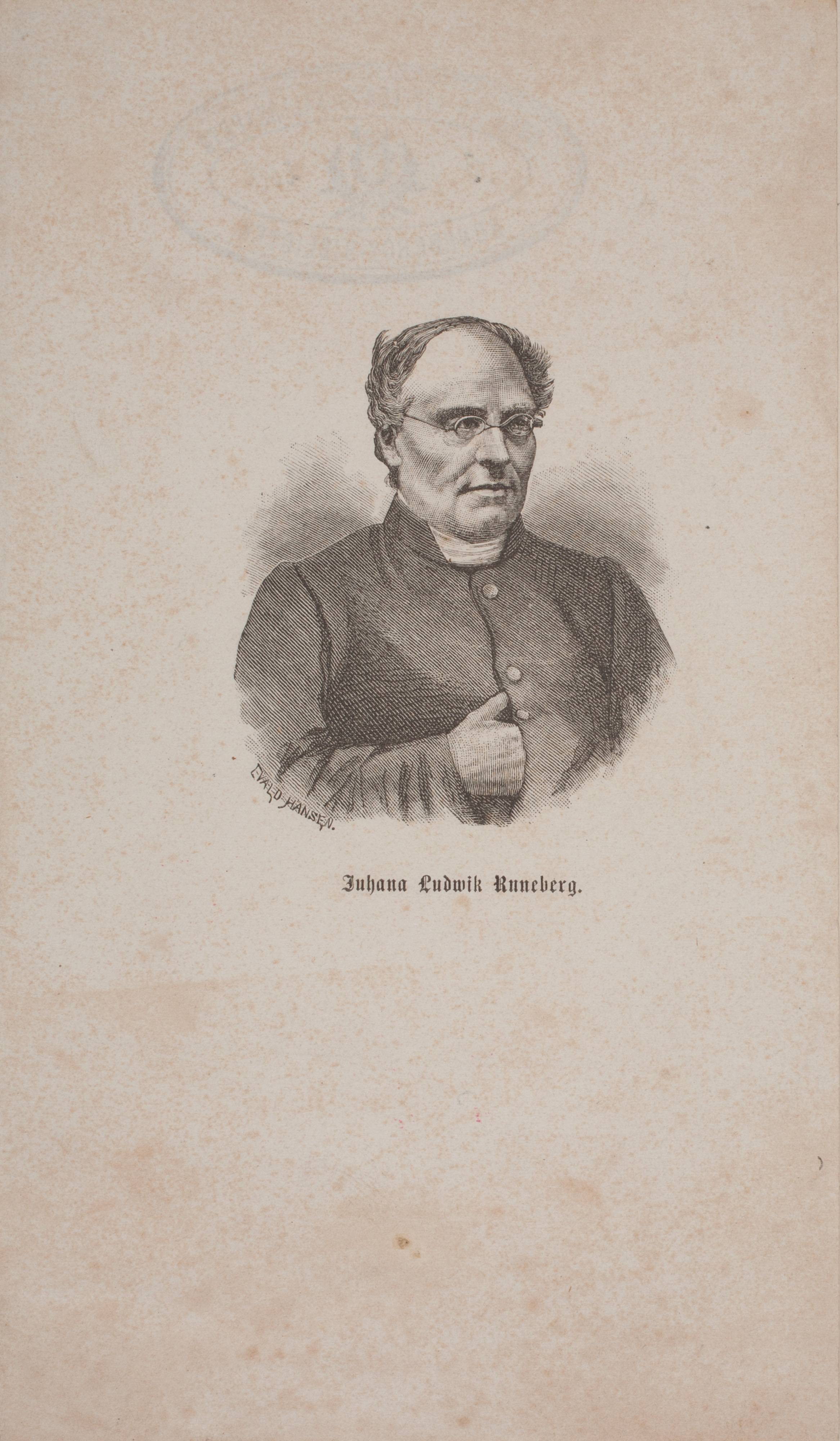 Johan Ludvig Runeberg.